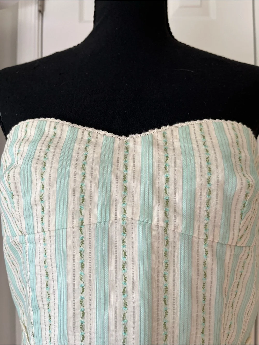 Tibi #stripedress bodice